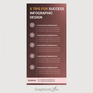 5 Tips for Success Infographic Design
